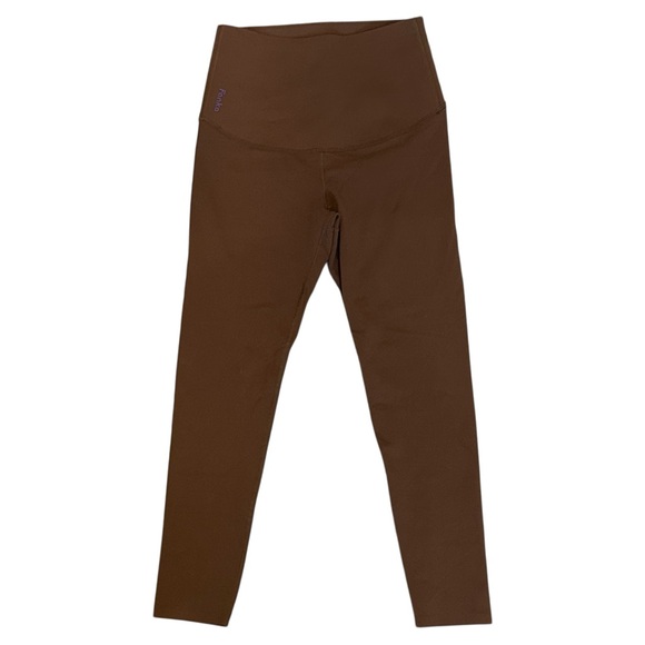 Fanka Pants - Fanka Body Sculpt Reversible Compression 7/8 Leggings Chocolate Brown Women’s XS